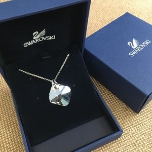 Swarovski Clear Crystal Pendant Necklace